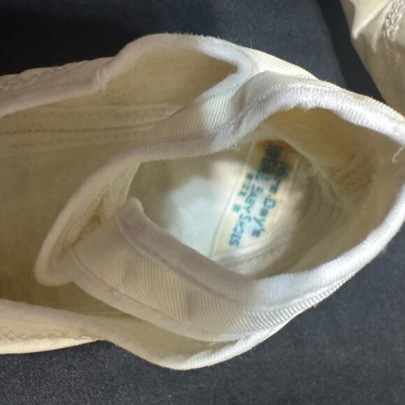 Vintage White Baby Shoes Mrs. Day's Ideal sz 2 button top Precious - Picture 4 of 5